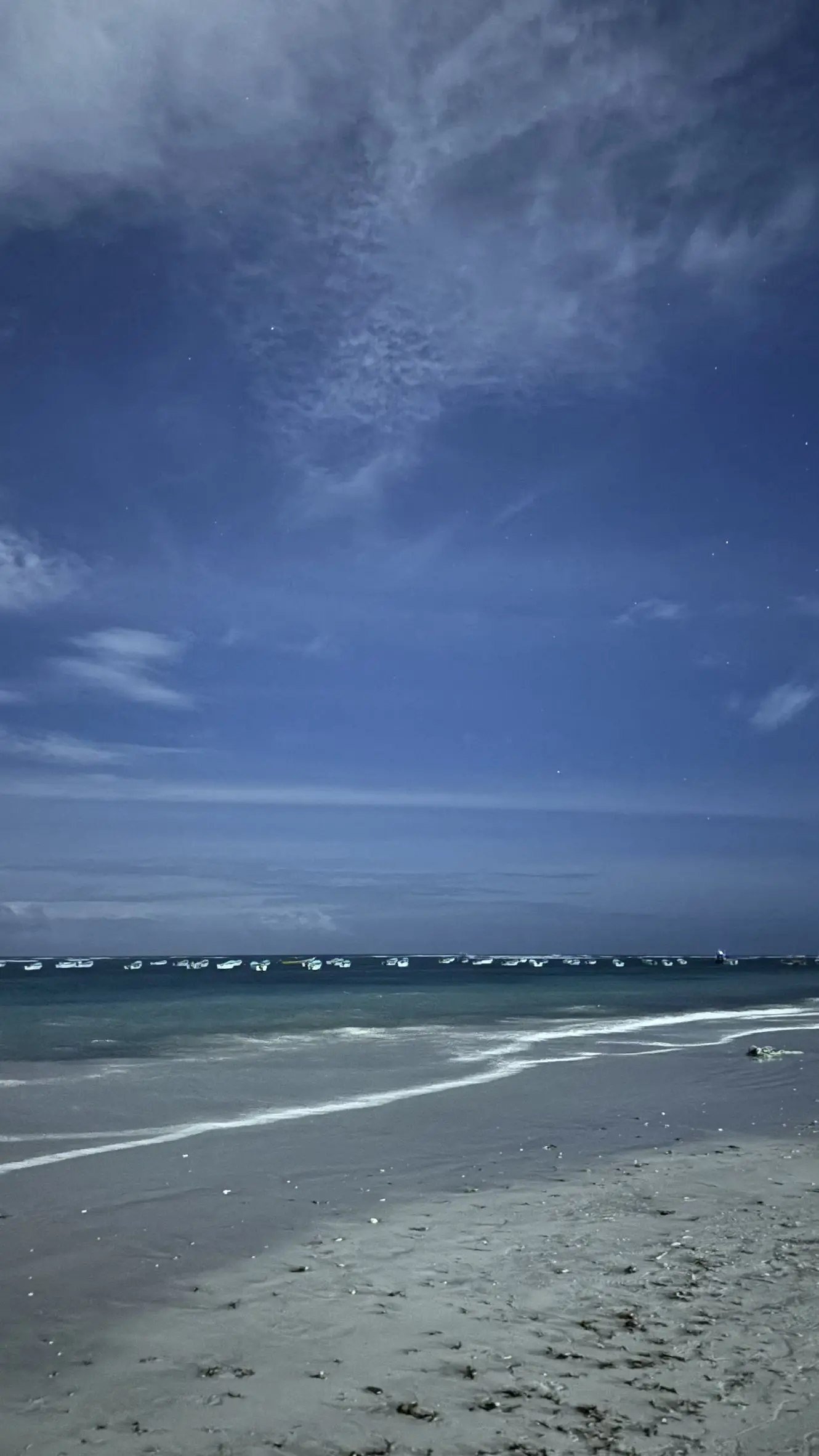 Beach and Indian Ocean at Mogadishu